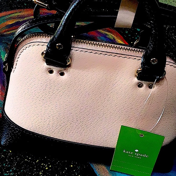 ♠️KATE SPADE RACHELLE WELLESLEY MINI SATCHEL♠️BOAR-SKIN EMBOSSED COWHIDE♠️ - Picture 4 of 7